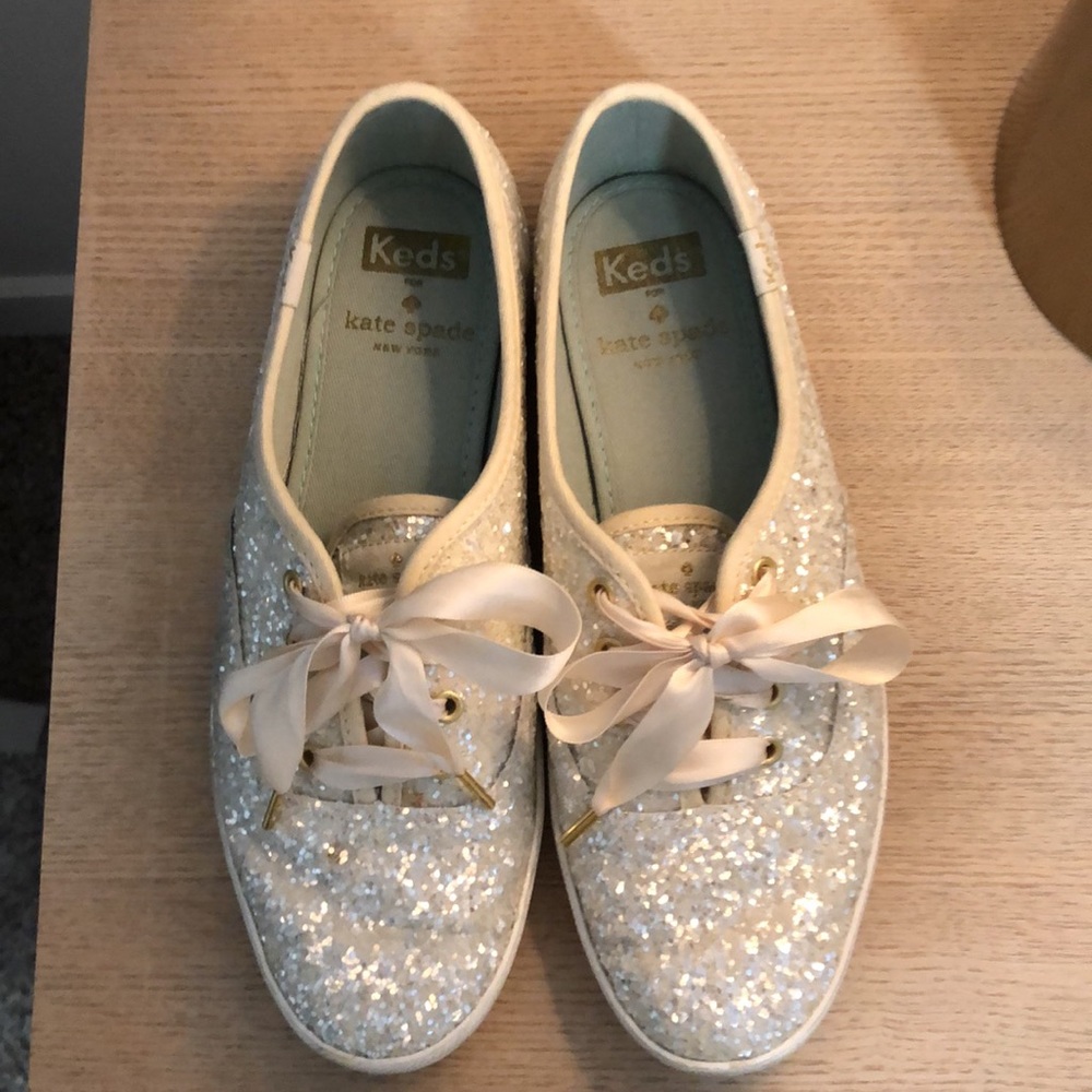 Kate Spade sequin sneakers
